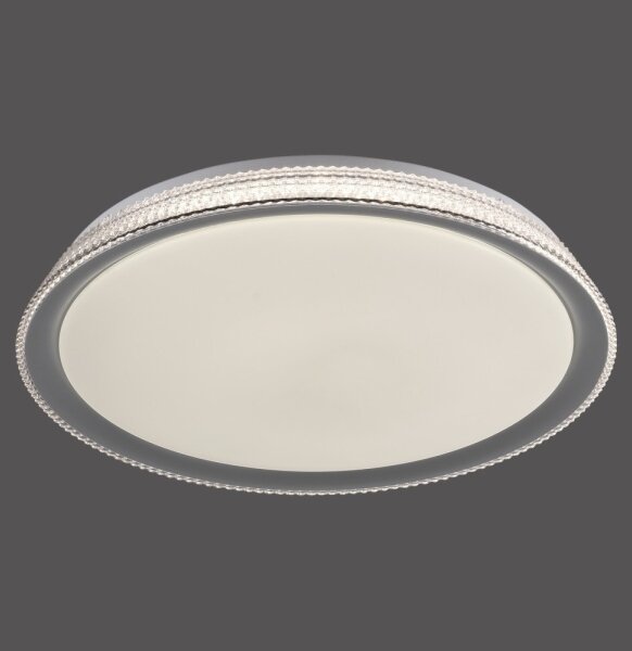 Plafonieră LED RGB dimabilă KARI LED/37W/230V Leuchten Direkt 14339-21 + telecomandă