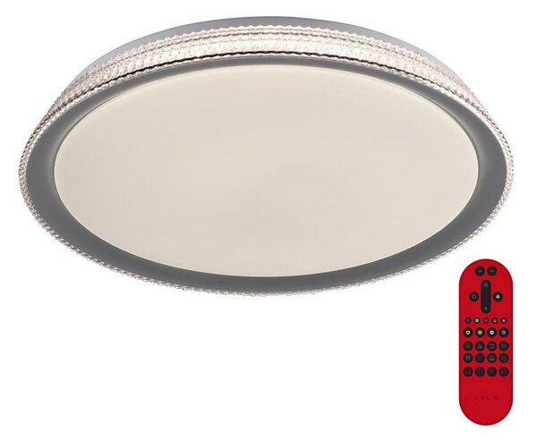 Plafonieră LED RGB dimabilă KARI LED/37W/230V Leuchten Direkt 14339-21 + telecomandă