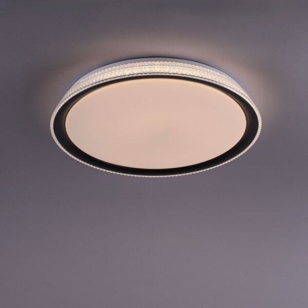 Plafonieră LED RGB dimabilă KARI LED/37W/230V Leuchten Direkt 14339-21 + telecomandă