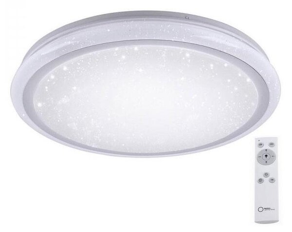 Plafonieră LED RGB dimabilă LUISA LED/42W/230V Leuchten Direkt 15230-16 + telecomandă