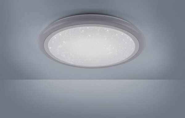 Plafonieră LED RGB dimabilă LUISA LED/42W/230V Leuchten Direkt 15230-16 + telecomandă
