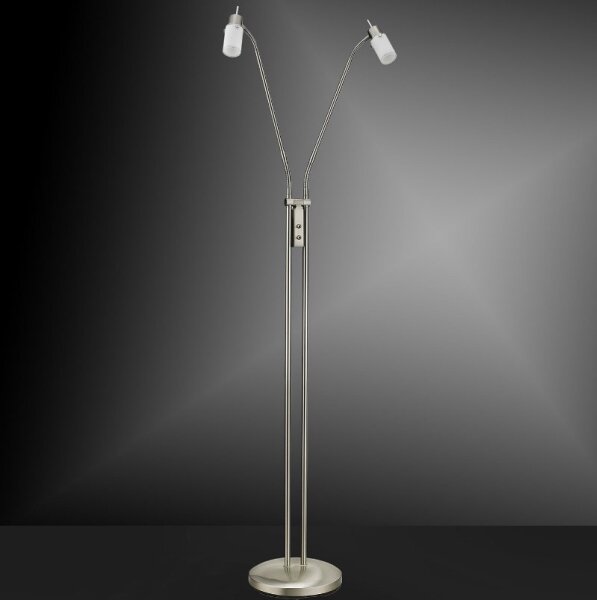 Lampadar LED MAX LED 2xGU10/4W/230V Leuchten Direkt 11937-55