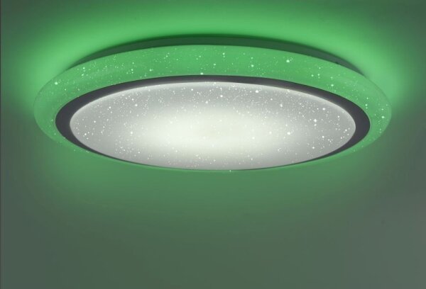 Plafonieră LED RGB dimabilă LUISA LED/42W/230V Leuchten Direkt 15230-16 + telecomandă