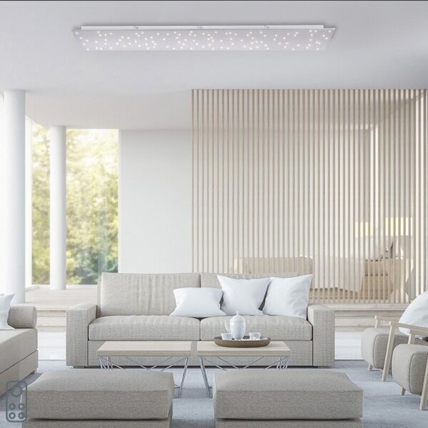 Plafonieră LED dimabilă SPARKLE LED/18W/230V Leuchten Direkt 14672-55 + telecomandă