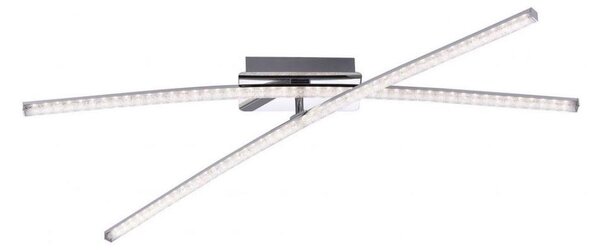 Lustră LED aplicată SIMON 2xLED/8W/230V crom lucios Leuchten Direkt 11292-17