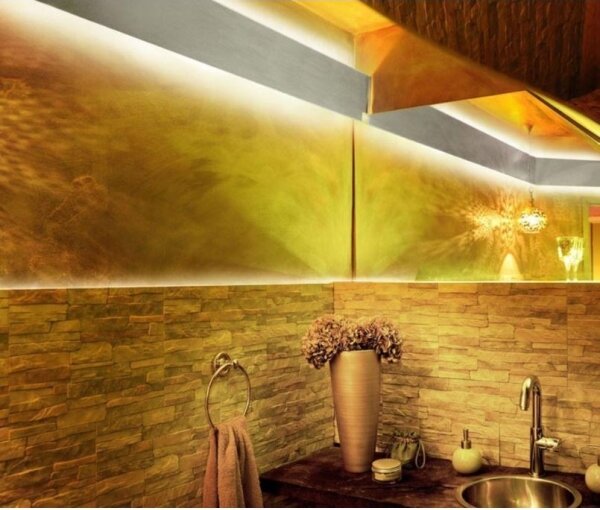 Bandă LED RGB dimabilă TEANIA 10m LED/30W/12/230V Paul Neuhaus 1205-70 + telecomandă