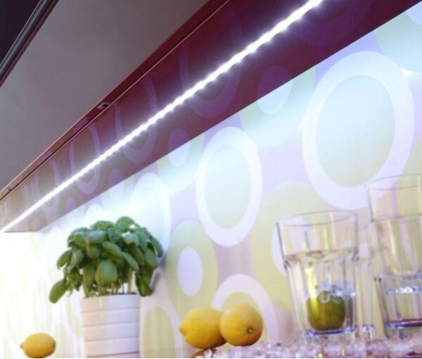 Bandă LED RGB dimabilă TEANIA 10m LED/30W/12/230V Paul Neuhaus 1205-70 + telecomandă