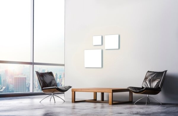 Plafonieră LED dimabilă CANVAS LED/40W/230V Leuchten Direkt 15552-16 + telecomandă