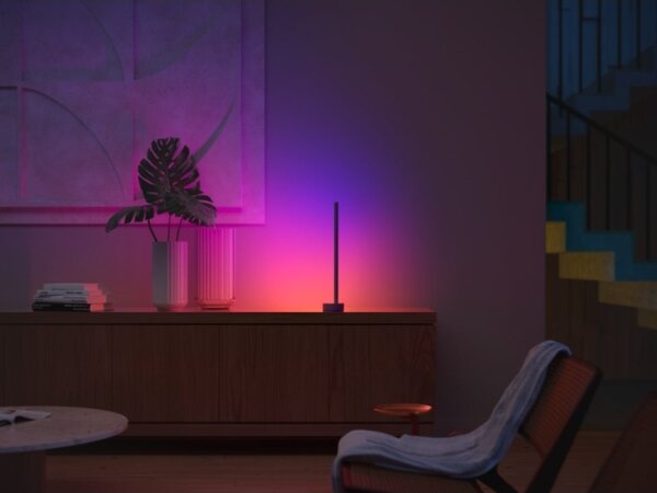 Philips Hue LED RGB lampă de birou dimabilă 12W 230V 2000-6500K negru