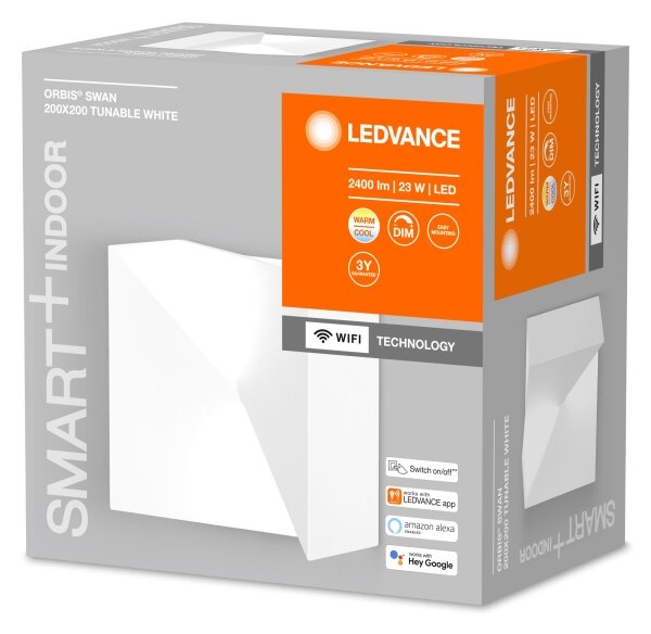 Aplică LED dimabilă SMART+ SWAN LED/23W/230V Wi-Fi Ledvance