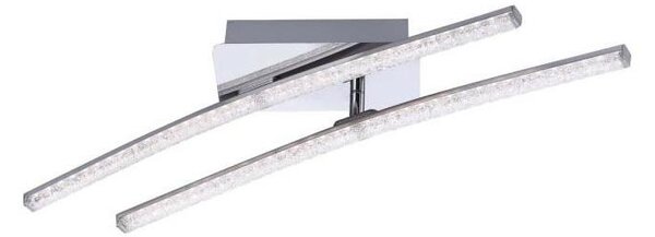 Lustră LED aplicată SIMON 2xLED/5W/230V crom lucios Leuchten Direkt 11290-17
