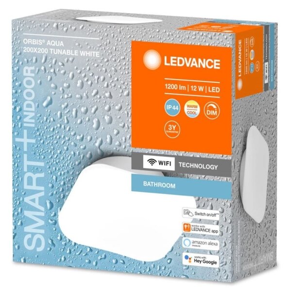 Plafonieră LED dimabilă pentru baie SMART+ AQUA LED/12W/230V IP44 Wi-Fi Ledvance
