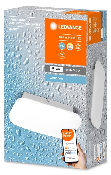 Plafonieră LED dimabilă pentru baie SMART+ AQUA LED/12W/230V IP44 Wi-Fi Ledvance