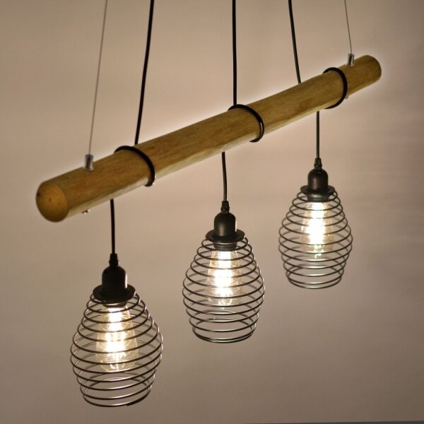 Lustră pe cablu SPRING 3xE27/40W/230V Leuchten Direkt 15526-79
