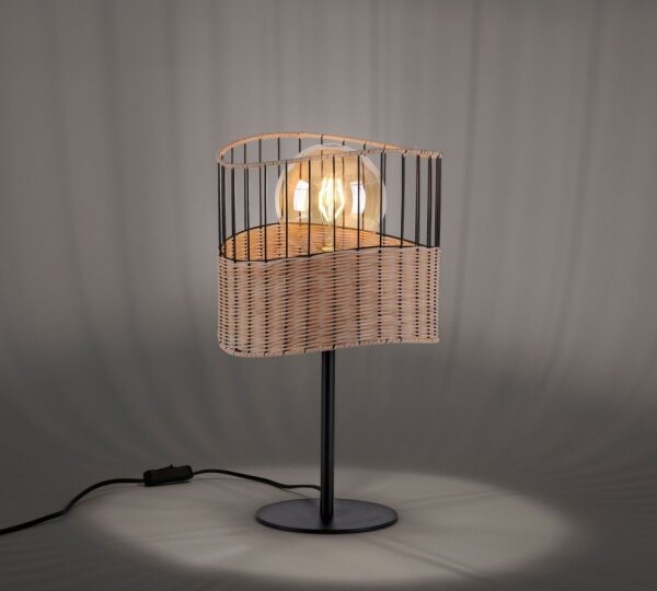 Lampă de masă REED 1xE27/60W/230V Leuchten Direkt 11150-79