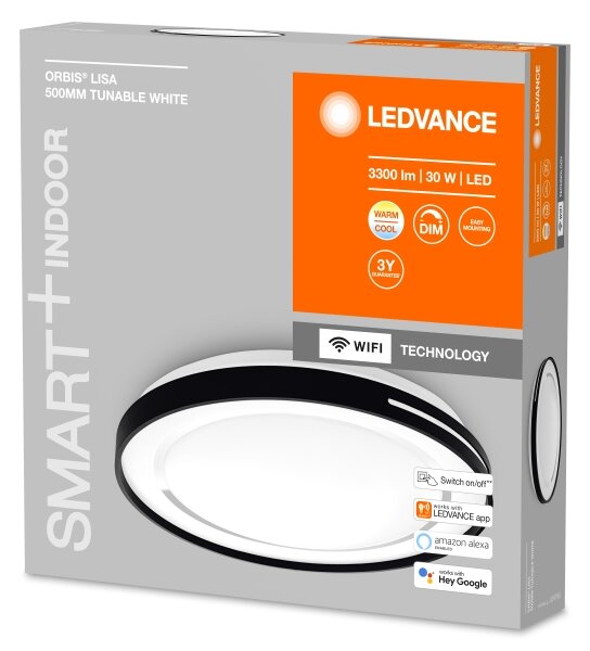 Plafonieră LED dimabilă SMART+ ORBIS LED/30W/230V Wi-Fi Ledvance