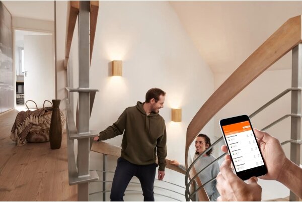 Aplică LED dimabilă SMART+ WOOD LED/12W/230V Wi-Fi Ledvance