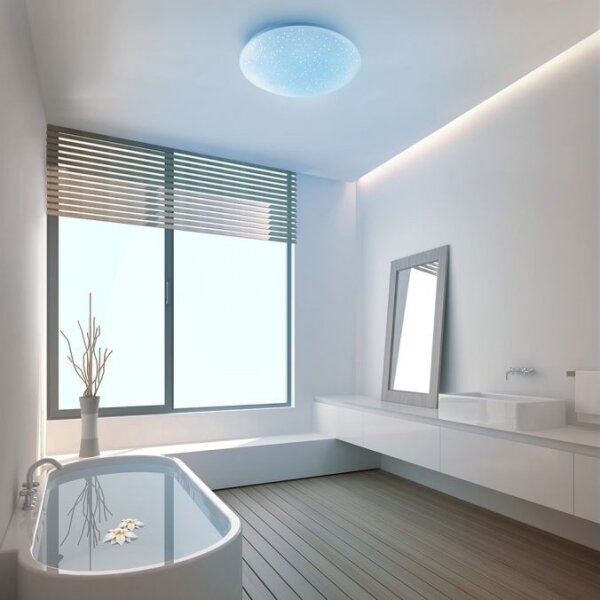 Plafonieră LED RGB dimabilă SKYLER LED/5,6W/230V Leuchten Direkt 14241-16 + telecomandă