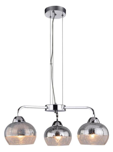 Lustră pe cablu CROMINA 3xE27/60W/230V