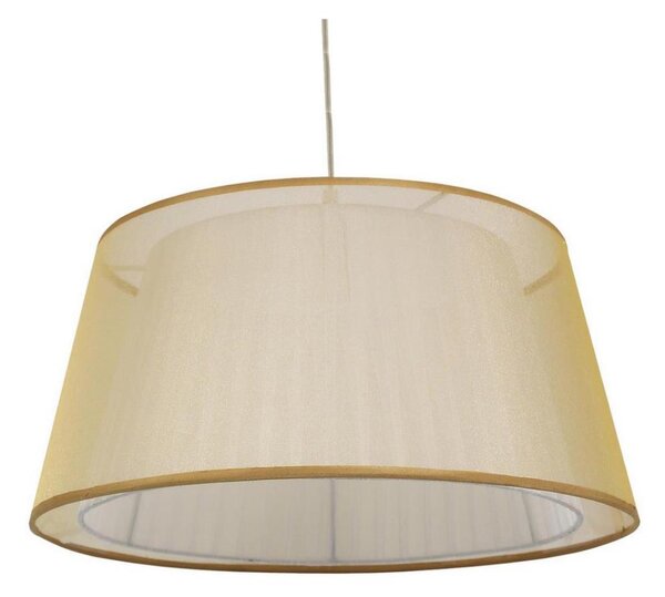Lustră pe cablu CHARLIE 1xE27/60W/230V bej