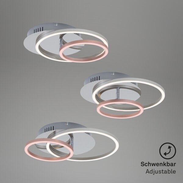 Plafonieră LED dimabilă FRAMES LED/30W/230V Briloner 3222-018