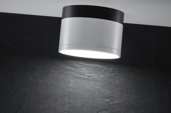 Spot LED TUBA LED/9W/230V alb/negru