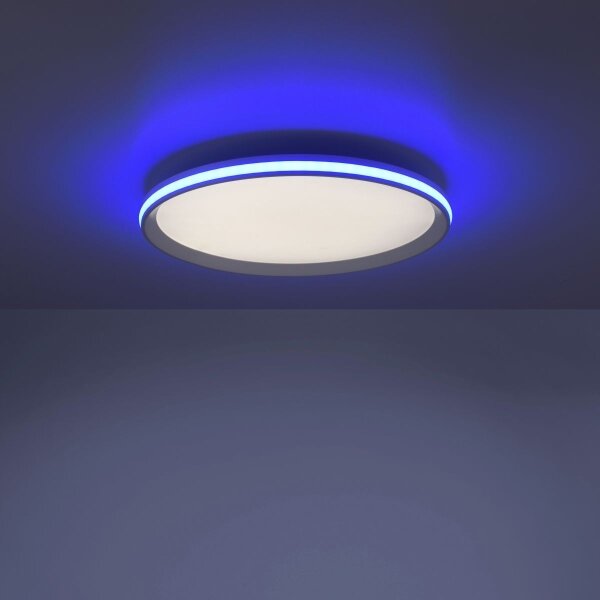 Plafonieră LED RGBW dimabilă GALACTICA LED/28W/230V Leuchten Direkt 15555-16 + telecomandă