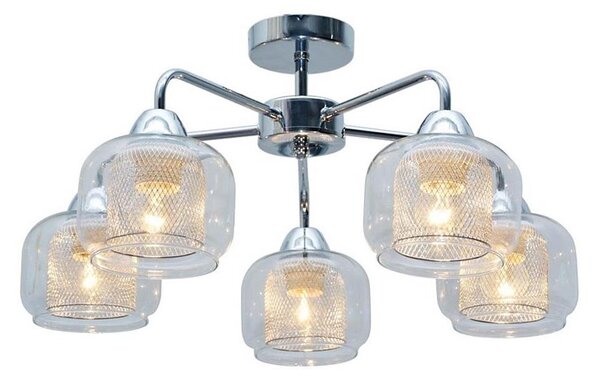 Lustră aplicată RAY 5xE14/40W/230V