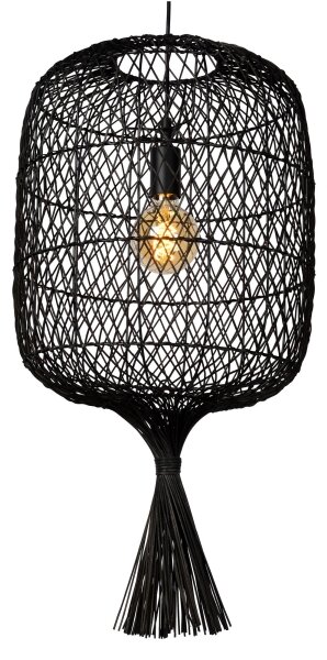 Lustră pe cablu GARVE 1xE27/40W/230V neagră Lucide 03436/40/30