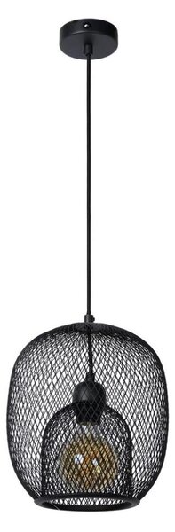 Lustră pe cablu JERREL 1xE27/40W/230V neagră Lucide 78396/01/30