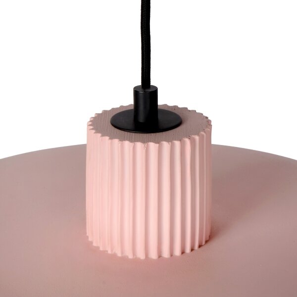 Lustră pe cablu OPHELIA 1xE27/40W/230V d. 20 cm roz Lucide 20419/20/66