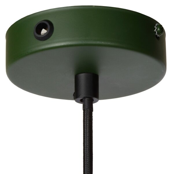 Lustră pe cablu MANUELA 1xE27/60W/230V d. 50 cm verde Lucide 78374/50/33
