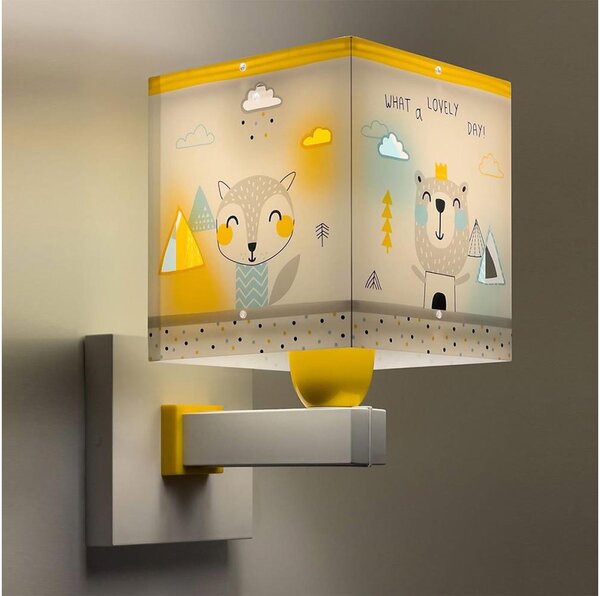 Aplică pentru copii HELLO LITTLE 1xE27/60W/230V Dalber 73249
