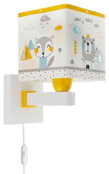 Aplică pentru copii HELLO LITTLE 1xE27/60W/230V Dalber 73249