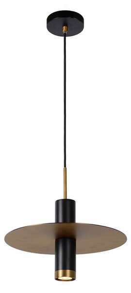 Lustră pe cablu SELIN 1xGU10/35W/230V neagră Lucide 03322/01/30