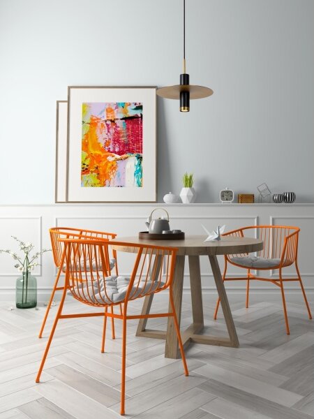 Lustră pe cablu SELIN 1xGU10/35W/230V neagră Lucide 03322/01/30