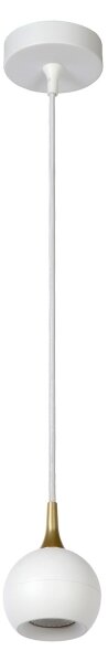 Lustră pe cablu FAVORI 1xGU10/5W/230V albă Lucide 09434/01/31