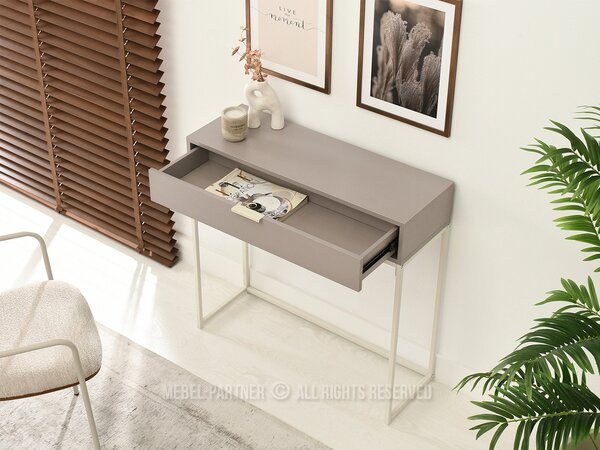 Măsuță consolă Norma M (bej + crem). Promo -21%. 1110821