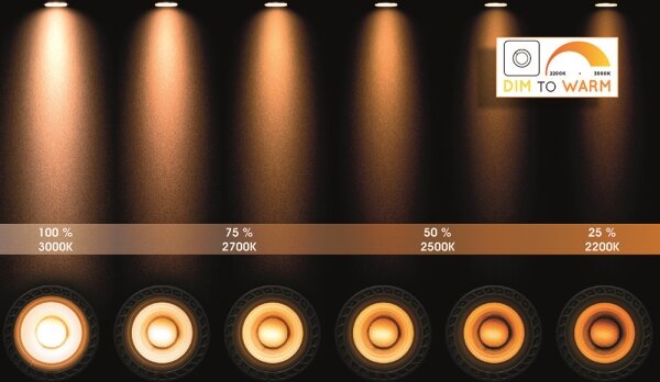 Spot LED dimabil FEDLER 1xGU10/12W/230V CRI95 alb Lucide 09921/12/31