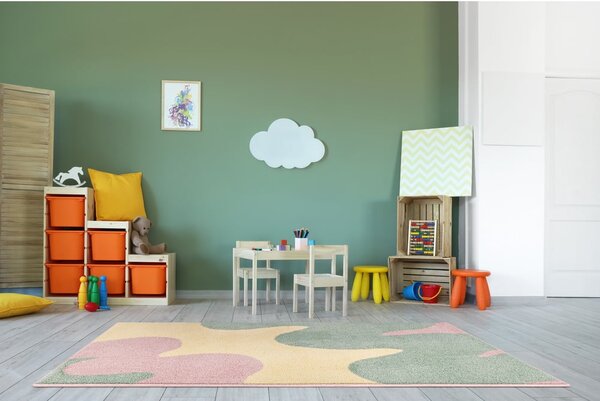 Covor pentru copii 120x170 cm Hugsy Mint – FD