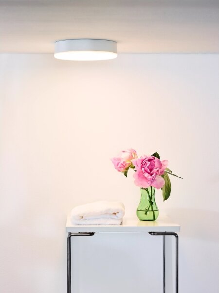 Plafonieră LED încastrată dimabilă 2 în 1 CERES 30W/230V IP44 albă Lucide 28112/30/31