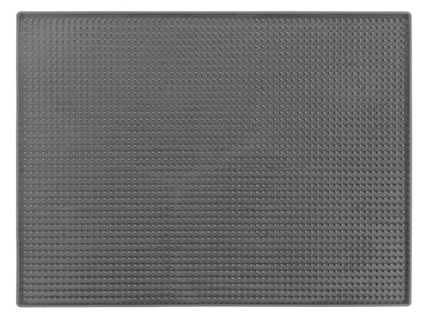 Scurgător de vase gri din cauciuc 40x30 cm Maxi – Wenko