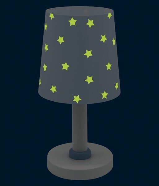 Lampă pentru copii STAR LIGHT 1xE14/40W/230V albastră Dalber 82211T