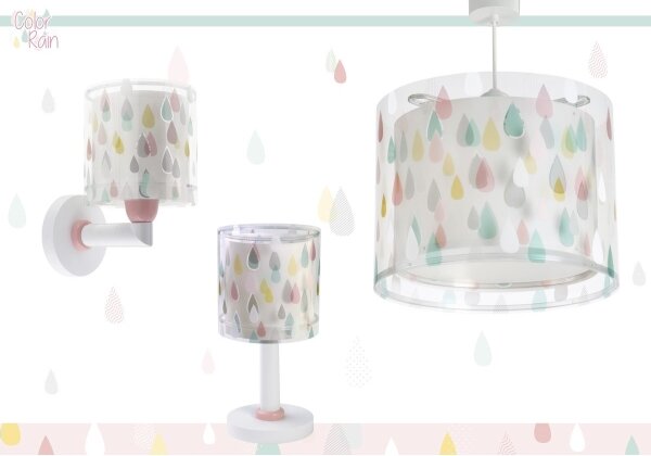 Aplică pentru copii COLOR RAIN 1xE27/60W/230V Dalber 41349