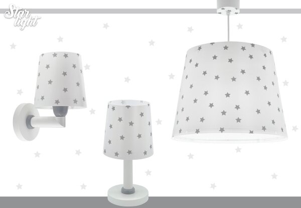 Lampă pentru copii STAR LIGHT 1xE14/40W/230V albă Dalber 82211B