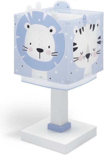 Lampă pentru copii JUNGLE 1xE14/8W/230V albastru Dalber 63111T