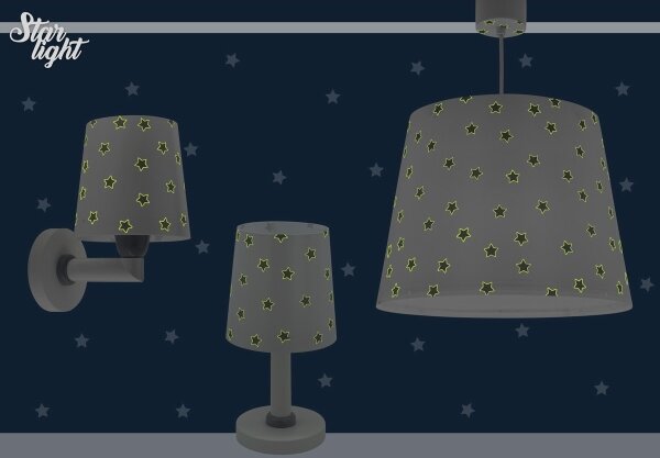 Aplică pentru copii STAR LIGHT 1xE27/60W/230V albă Dalber 82219B