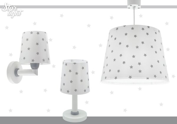 Aplică pentru copii STAR LIGHT 1xE27/60W/230V albă Dalber 82219B
