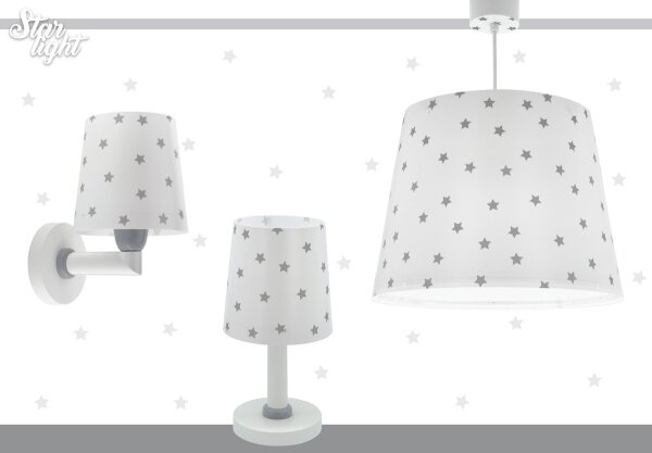 Lustră pentru copii STAR LIGHT 1xE27/60W/230V albă Dalber 82212B