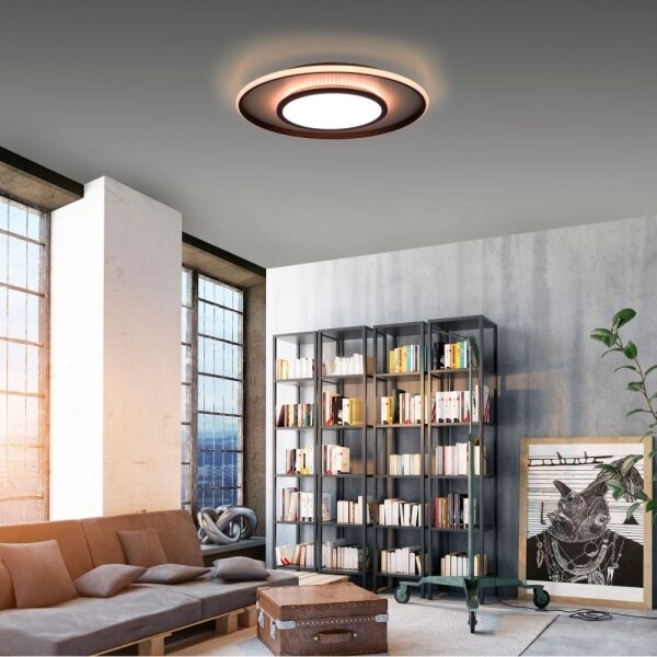 Plafonieră LED RGB dimabilă ARENDA LED/31W/230V Leuchten Direkt 11627-18 + telecomandă
